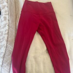 Lululemon align bright pink leggings size 4